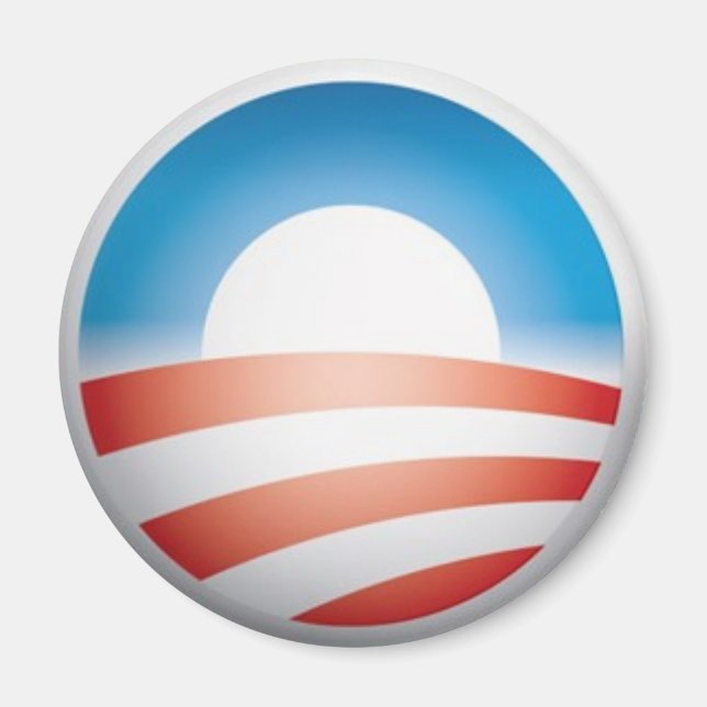 Íman Logotipo Obama (Frente)