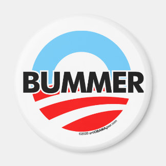 Íman Logotipo Obama O Bummer