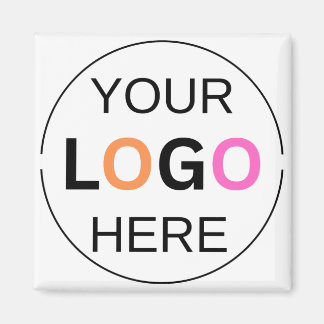 Íman Logotipo Personalizado Círculo Simples