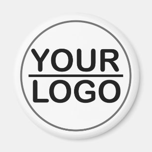Íman Logotipo personalizado clássico de negócios