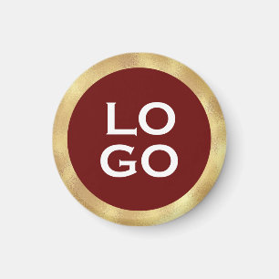 Íman Logotipo Personalizado da Empresa com Quadro Doura