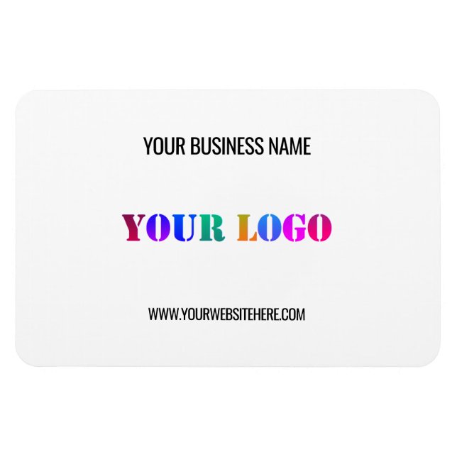 Íman Logotipo personalizado e Modelo de ímã de Promocio (Horizontal)