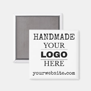 Íman logotipo personalizado moderno empresarial