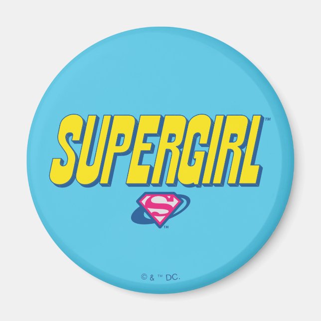Íman Logotipo Pop Supergirl (Frente)