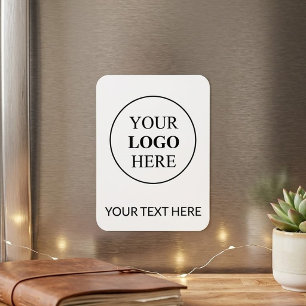 Íman Logotipo Promocional Personalizado – Sem Pedido Mí