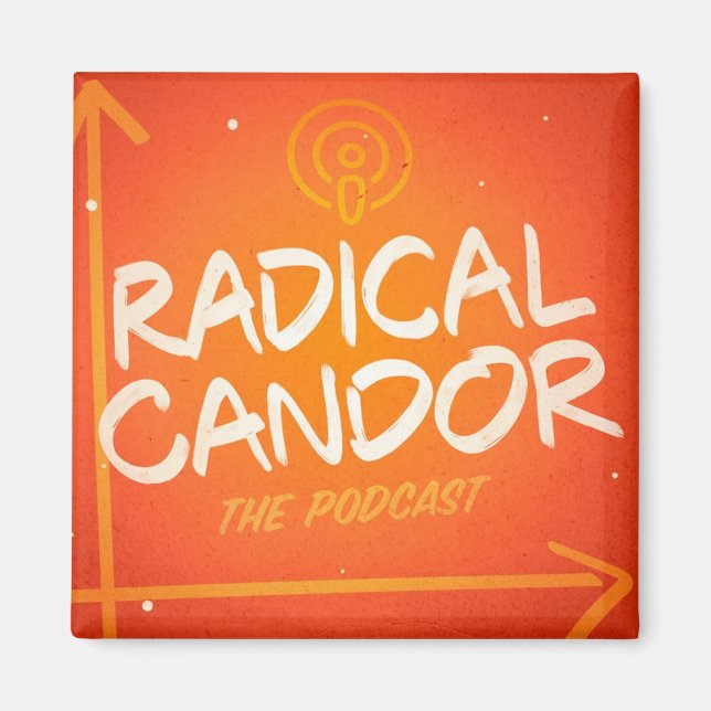 Íman Logotipo Radical Candor Podcast (Frente)