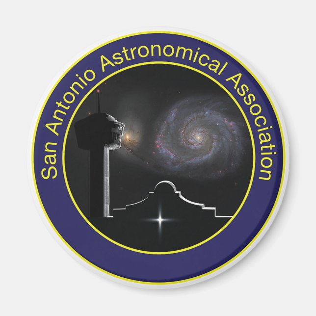 Íman logótipo SAAA - pequeno ímã (Frente)