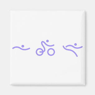 Íman Logotipo Triathlon