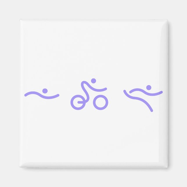 Íman Logotipo Triathlon (Frente)