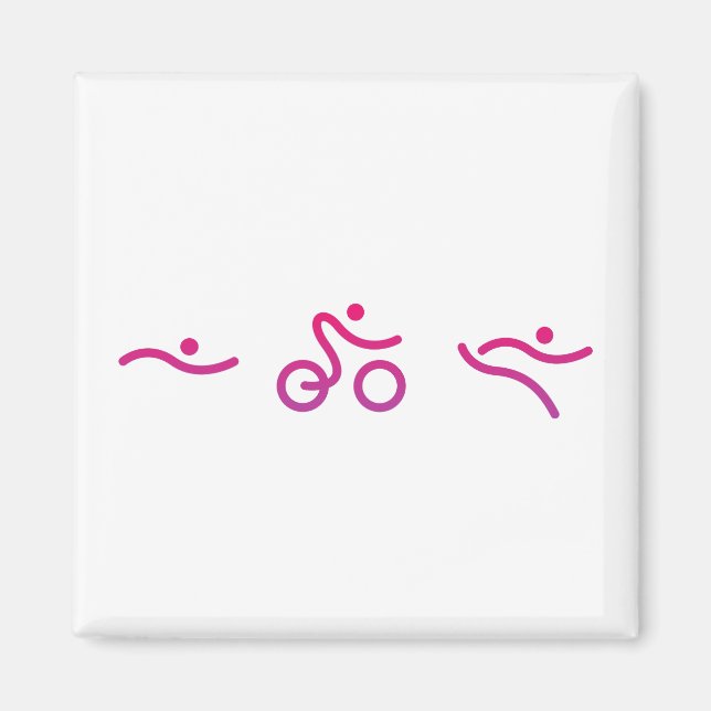 Íman Logotipo Triathlon (Frente)