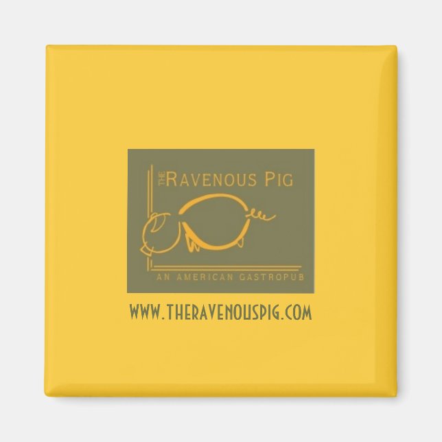 Íman Logotipo TRP/Imagem de endereço da Web (Frente)