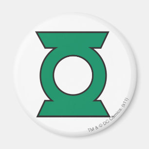 Íman Logotipo verde 15 da lanterna