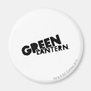 Íman Logotipo verde da lanterna - pixéis
