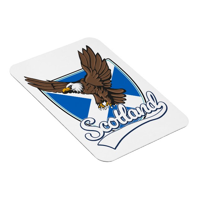 Íman Logotipo viagem da Escócia (Lado Direito)
