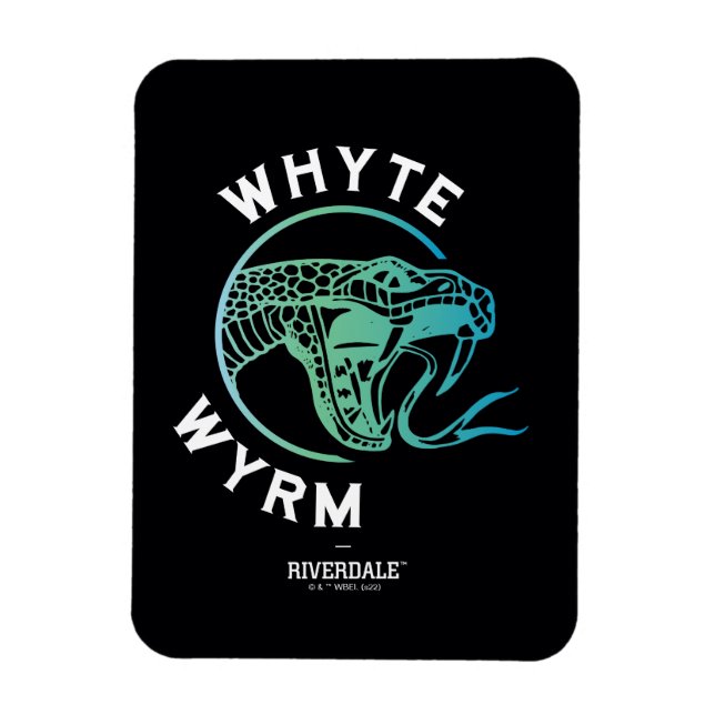 Íman Logotipo Whyte Wyrm (Vertical)