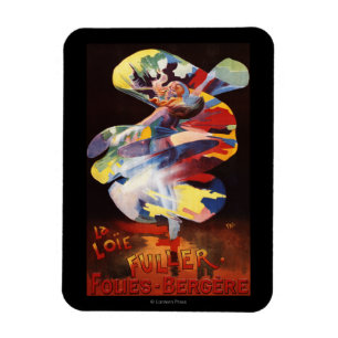 Íman Loie Fuller no Teatro Folies-Bergere