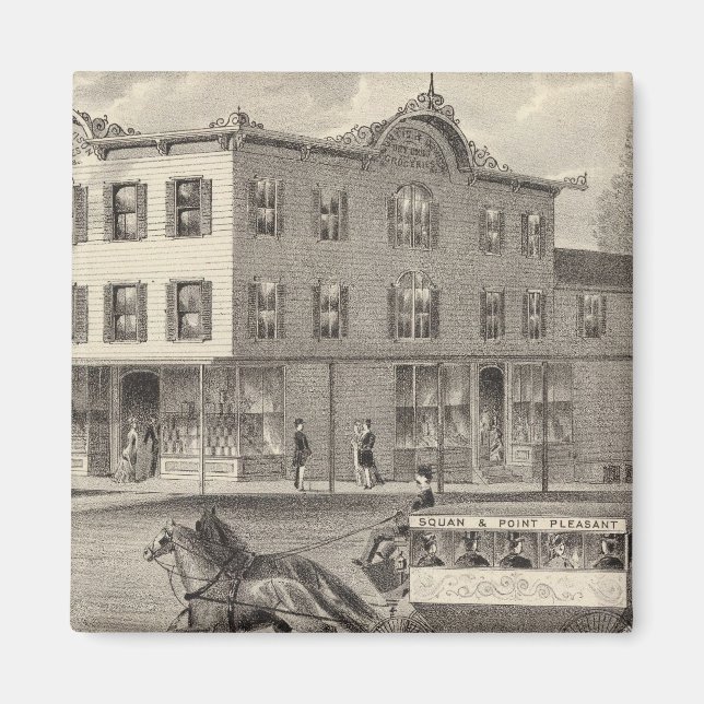 Íman Loja de Osborne Curtis, Aldeia da Praça (Frente)