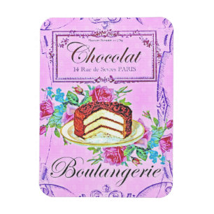 Íman Loja de pastelaria do bolo de chocolate do