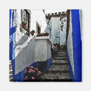 Íman Loja e etapas em Obidos Portugal