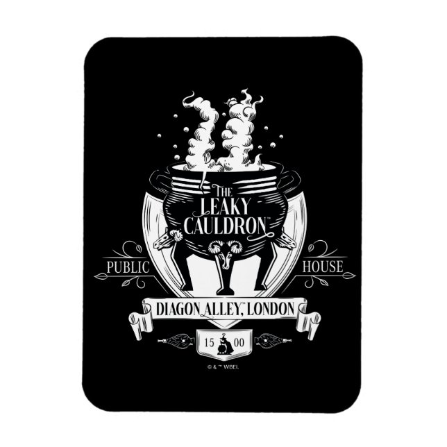 Íman Loja Gráfica LEAKY CAULDRON™ (Vertical)