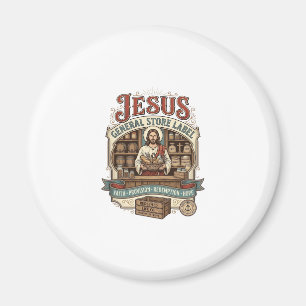 Íman Loja Jesus Geral Etiqueta Loja Jesus Geral Fé Cris