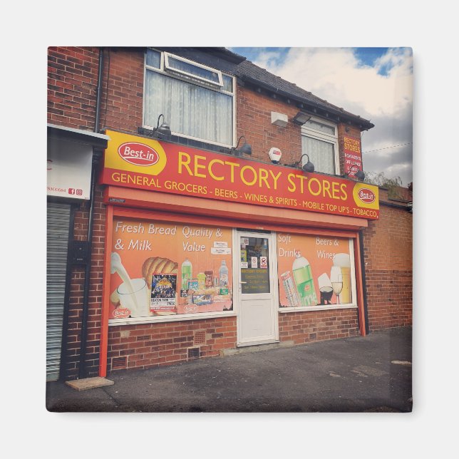 Íman Lojas de Reitoria, Prestwich (Frente)