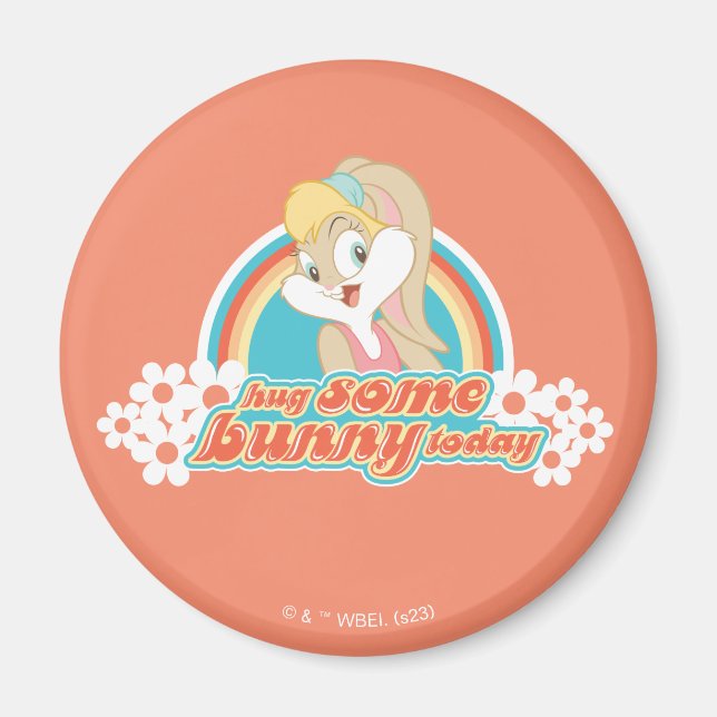 Íman Lola Bunny Hug Algumas Coelhinhas Hoje (Frente)