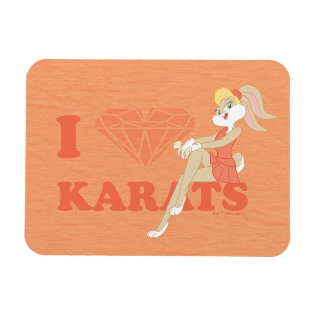 Íman Lola Bunny I Heart Karats (Horizontal)