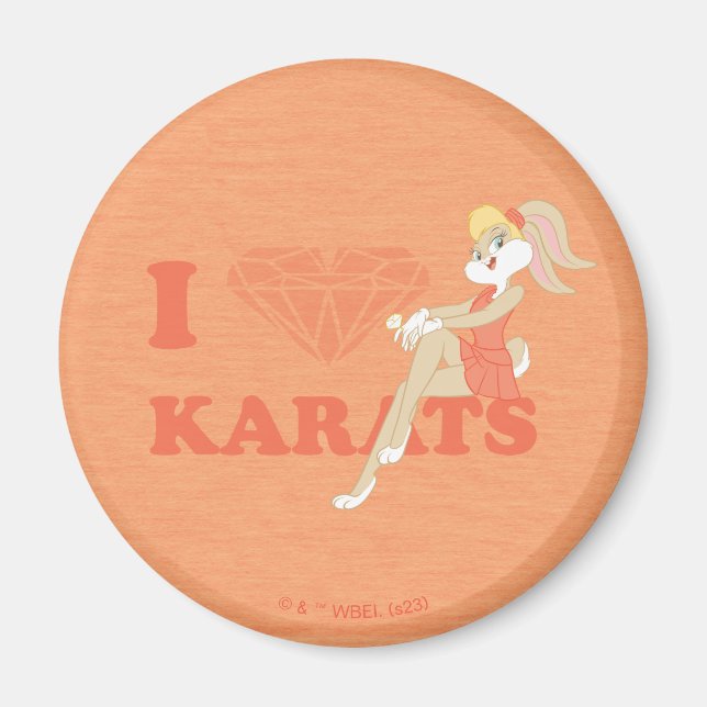 Íman Lola Bunny I Heart Karats (Frente)
