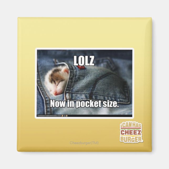 Íman LOLZ agora em tamanho de bolso (Frente)