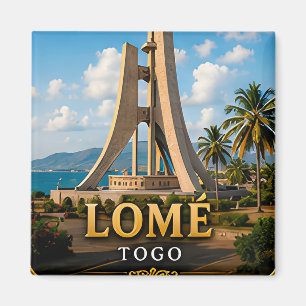 Íman Lomé Praia Atlântica e Monumento à Independência