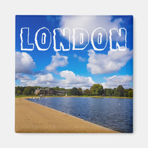 Íman London England Excelente UK Park Nature
