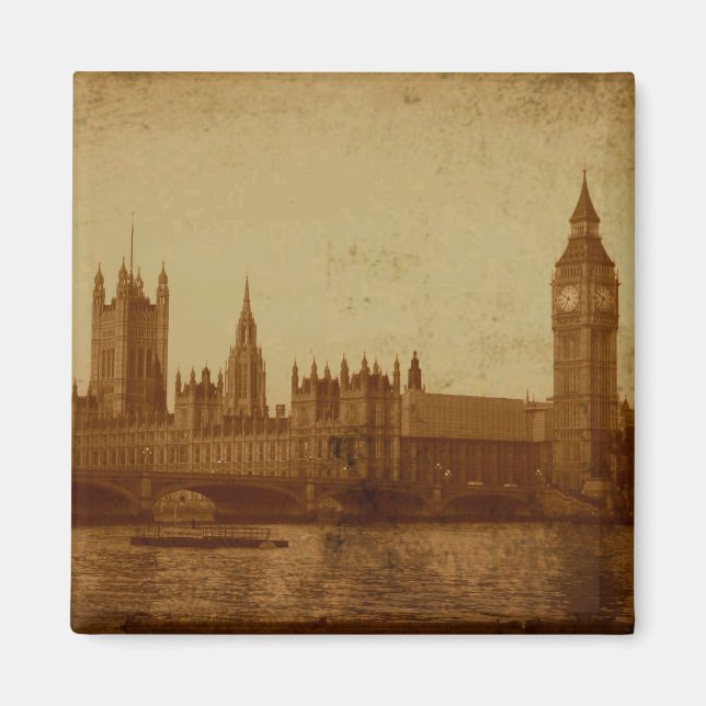 Íman London River Thames Magnet (Frente)