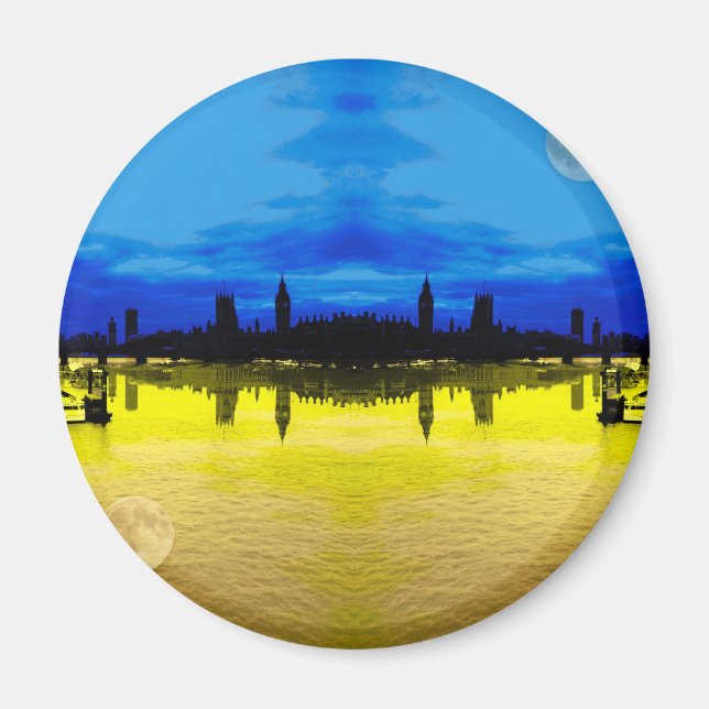 Íman London Skyline (Frente)