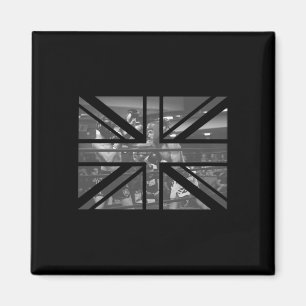 Íman London Souvenir British Flag Boxing Match Funky Co