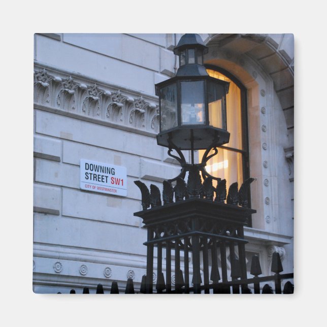 Íman Londres - Downing Street (Frente)