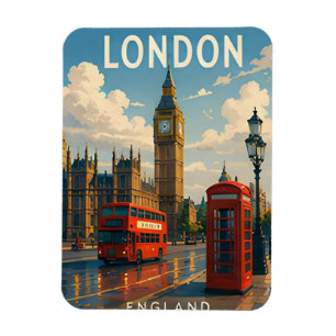 Íman Londres Inglaterra Marcas Registradas Terraço Tham