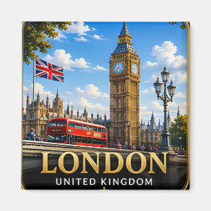 Íman 📍 Londres Inglaterra Viagem Lembrança Cidade Viaj
