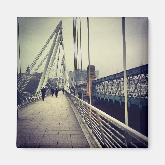 Íman Londres - Ponte para Charing Cross Magnet (Frente)