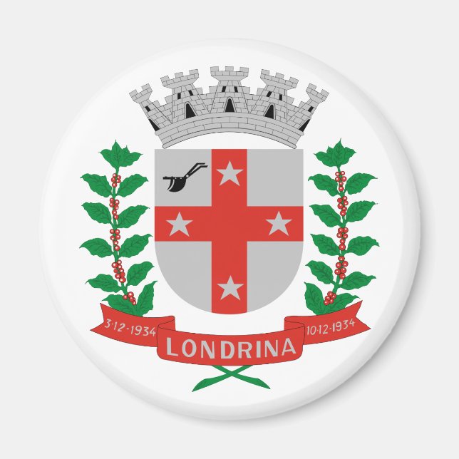 Íman Londrina Parana, Brasil (Frente)