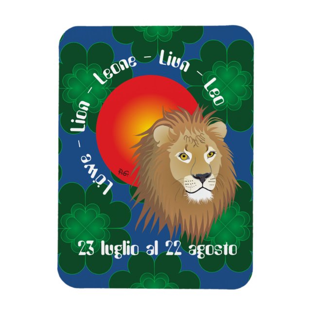 Íman Lone 23 luglio al 22 Premium Flexi Magnet (Vertical)