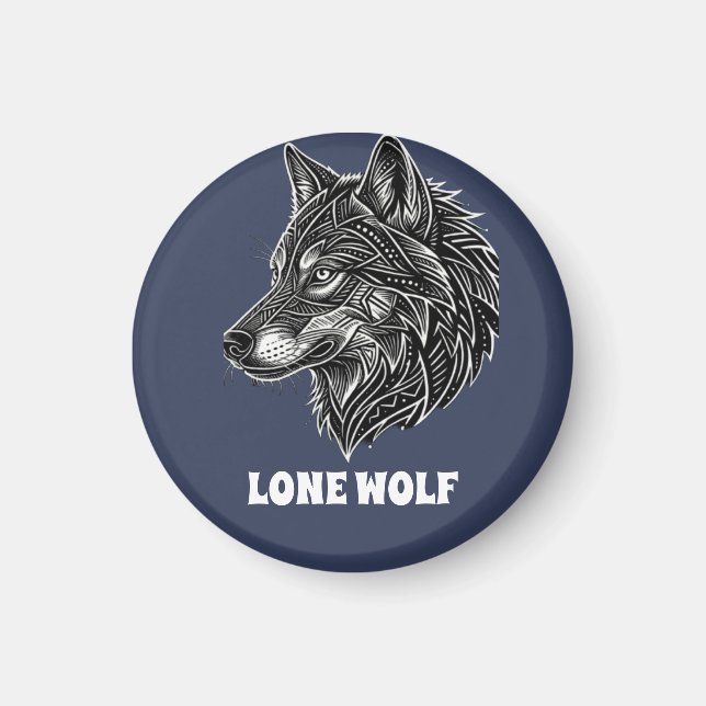 ÍMAN LONE WOLF (Frente)