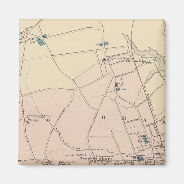 Íman Long Branch, NJ (Frente)