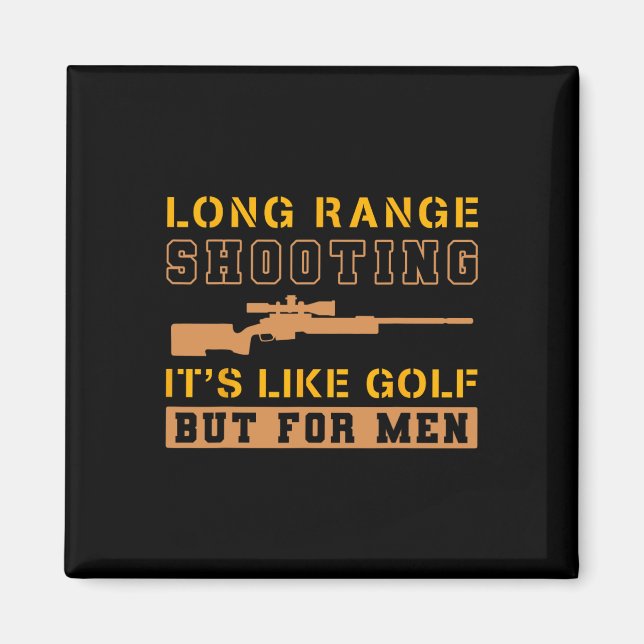 Íman Long Range Shooting It's Like Golf But For Men 1  (Frente)