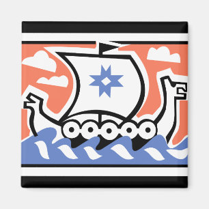 Íman Longboat de Viking