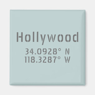 Íman Longitude do Latitude Hollywood