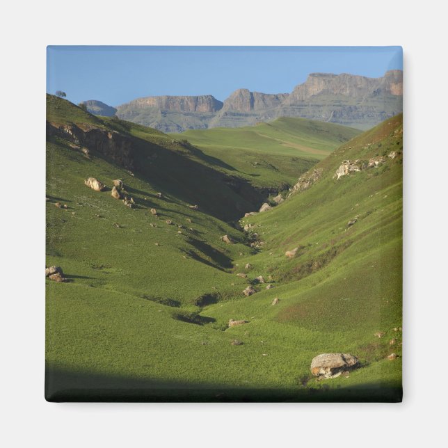 Íman Longwall, Giant's Castle, Montanhas Drakensberg, (Frente)