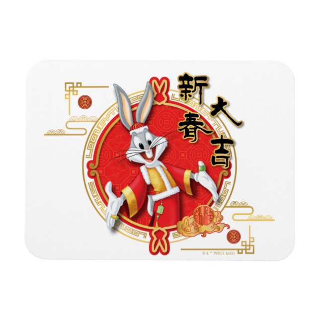 Íman LOONEY TUNES™ | BUGS BUNNY™ Sorte na Primavera (Horizontal)