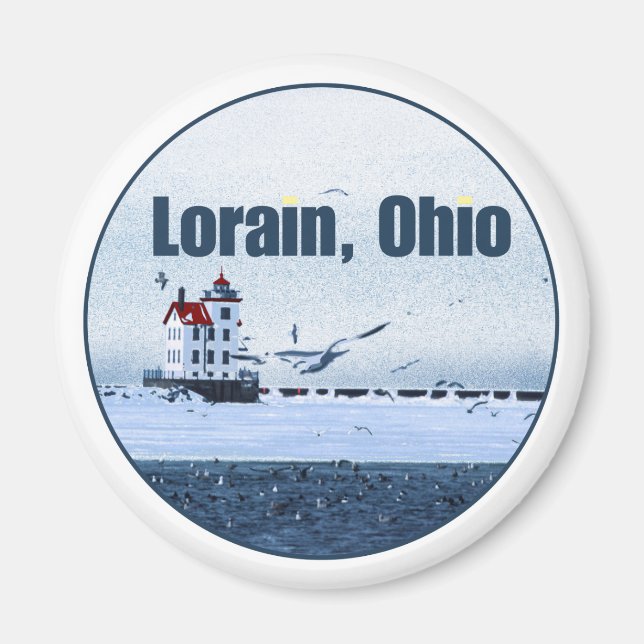Íman Lorain, Ohio (Frente)