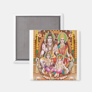 Íman Lord Shiva Family Magnet
